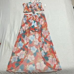 Conjunto de flores de 2 piece .